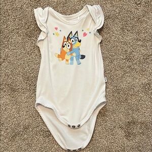 Bluey Little Sleepies onesie
